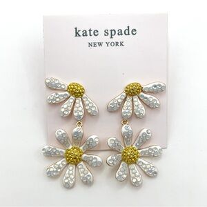 Kate Spade daisy earrings